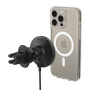 Spigen OneTap Pro 4 AirVent magnetický držák do auta do ventilační mřížky s bezdrátovým nabíjením pro iPhone - černý