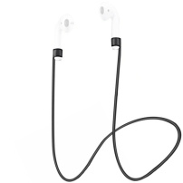 Silikonový držák proti ztrátě pro AirPods 1 / 2 - černý