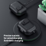 DUX DUCIS Pecp odolný obal s karabinou pro AirPods 4 / 5 - bílý