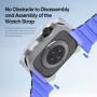 DUX DUCIS Damo odolné pouzdro pro Apple Watch 42mm (Series 10 / 11) - bílé