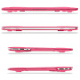 Nárazuvzdorný kryt s vyklápěcími nožičkami pro MacBook Air 11" (A1370 / A1465) - růžový