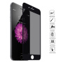 Ochranné tvrzené Anti-Spy sklo pro iPhone 7 / 8 / SE (2020/2022) - černé
