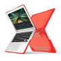 Nárazuvzdorný kryt s vyklápěcími nožičkami pro MacBook Pro 13" (A2251 / A2289 / A2338) - červený