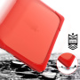 Nárazuvzdorný kryt s vyklápěcími nožičkami pro MacBook Pro 13" (A2251 / A2289 / A2338) - červený
