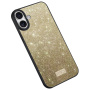 SULADA elegantní třpytivý kryt pro iPhone 16 - zlatý