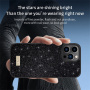 SULADA elegantní třpytivý kryt pro iPhone 16 Pro - růžový