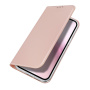 DUX DUCIS Skin Pro flipové pouzdro pro iPhone 16e / 17e - růžovozlaté