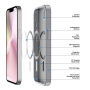DUX DUCIS Yind matný kryt s MagSafe pro iPhone 16e / 17e - šedý