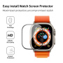 WIwu ochranná fólie s černým rámečkem pro Apple Watch 45mm