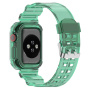 Odolné pouzdro s transparentním řemínkem pro Apple Watch 42mm (Series 10 / 11) - zelené