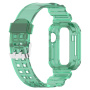 Odolné pouzdro s transparentním řemínkem pro Apple Watch 42mm (Series 10 / 11) - zelené