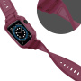 Odolné Armor pouzdro s řemínkem pro Apple Watch 46mm - fialové