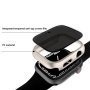 Matné pouzdro s tvrzeným Anti-Spy sklem pro Apple Watch 40mm - černé