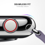 ENKAY tvrzené 3D sklo s černým rámečkem pro Apple Watch 41mm