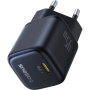 Baseus PicoGo mini rychlonabíjecí adaptér s portem USB-C - 45W - černý