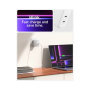 Spigen ArcStation Pro GaN rychlonabíjecí adaptér s porty 2x USB-C - 140W - bílý
