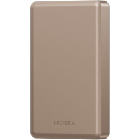 ENERGEA AluPac 10K bezdrátová MagSafe powerbanka s portem USB-C - 10 000 mAh - zlatá