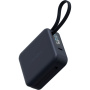 ENERGEA MagPac Mini Plus bezdrátová MagSafe powerbanka s 2x integrovaným kabelem USB-C a portem USB-C - 10 000 mAh - tmavě modrá