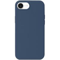 Silikonový kryt pro iPhone 16e / 17e - tmavě modrý