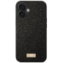 SULADA elegantní třpytivý kryt pro iPhone 16 - černý