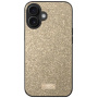 SULADA elegantní třpytivý kryt pro iPhone 16 - zlatý