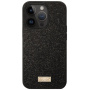 SULADA elegantní třpytivý kryt pro iPhone 16 Pro - černý