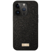 SULADA elegantní třpytivý kryt pro iPhone 16 Pro - černý