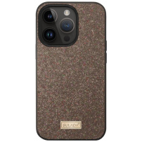 SULADA elegantní třpytivý kryt pro iPhone 16 Pro - hnědý