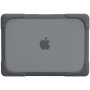 Nárazuvzdorný kryt s vyklápěcími nožičkami pro MacBook Air 15" (A2941 / A3114 / A3241 / A3448) - šedý