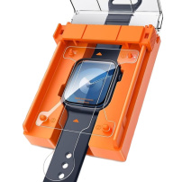 Ochranná fólie s aplikátorem pro snadné nalepení pro Apple Watch 41mm - 2 ks