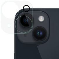 Tvrzené sklo k ochraně čoček zadního fotoaparátu pro iPhone 14 / 14 Plus - čiré