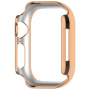 Metalické pouzdro posázené kamínky pro Apple Watch 45mm - růžovozlaté
