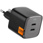 Spigen ArcStation Pro GaN nabíjecí adaptér s porty 2x USB-C - 45W - černý