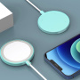 Ochranný transparentní obal pro MagSafe nabíječku - modrý