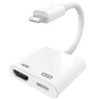 Video, nabíjecí a datová redukce - HDMI / Lightning na Lightning - bílá