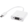 Video redukce - VGA na USB-C - bílá