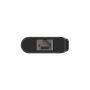BELKIN 6v1 hub - slot na SD kartu / RJ45 / HDMI / USB-C / 2x USB-A na USB-C - stříbrný