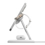 BELKIN Boost Charge Pro Qi2 3v1 magnetický bezdrátový stojánek pro iPhone / Apple Watch / AirPods - 15W - bílý