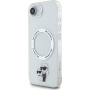 Karl Lagerfeld IML Karl and Choupette kryt s MagSafe pro iPhone 16e / 17e - čirý