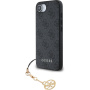 Guess 4G Charms kryt pro iPhone 16e / 17e - šedý