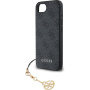 Guess 4G Charms kryt pro iPhone 16e / 17e - šedý