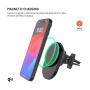 FIXED MagAir magnetický držák do auta do ventilační mřížky s bezdrátovým nabíjením pro iPhone - černý