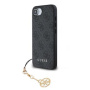 Guess 4G Charms kryt pro iPhone 16e / 17e - šedý
