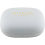 Guess Satin Classic Logo OWS bezdrátová sluchátka - béžová