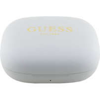 Guess Satin Classic Logo OWS bezdrátová sluchátka - béžová