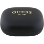 Guess Satin Classic Logo OWS bezdrátová sluchátka - černá