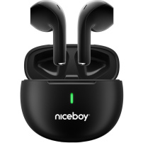 Niceboy HIVE Beans Pop bezdrátová sluchátka - černá
