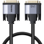 Baseus Enjoyment opletený video kabel - DVI na DVI - 1 m - černý