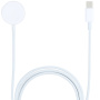 Magnetický nabíjecí kabel - USB-C na magnetický puk pro Apple Watch - 1 m - bílý