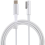 Nabíjecí kabel - USB-C na MagSafe 1 (tvar L) pro MacBook - 1,6 m - bílý